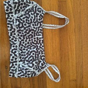 lululemon athletica Black and White Sports Bra